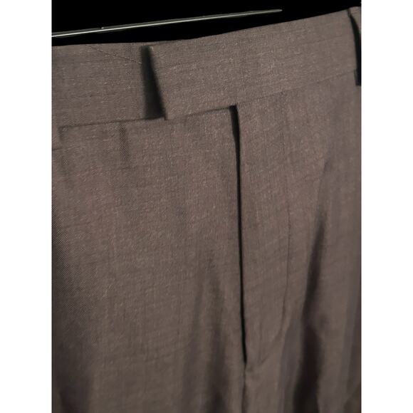 Axist Dress Pants Men's Size 38x32 Gray/Charcoal (See Pics) Polyester Blend - Picture 2 of 7